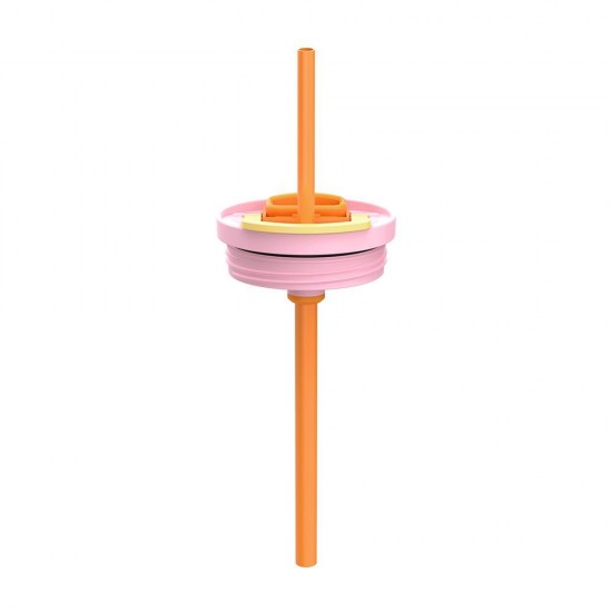 Термокухоль 950 мл сталева Kambukka Rio, вакуумна кораловий/жовтий - 11-08002