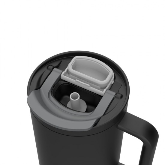 Термокухоль 950 мл сталева Kambukka Rio, вакуумна чорний - 11-08005 Термокухоль 950 мл сталева Kambukka Rio, вакуумна чорний - 11-08005