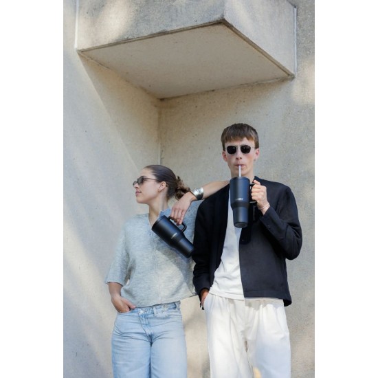 Термокухоль 950 мл сталева Kambukka Rio, вакуумна чорний - 11-08005 Термокухоль 950 мл сталева Kambukka Rio, вакуумна чорний - 11-08005