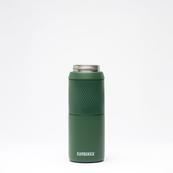 Термопляшка 750 мл сталева 2в1 Kambukka Dupla Insulated темно-зелений - 11-10004 Термопляшка 750 мл сталева 2в1 Kambukka Dupla Insulated темно-зелений - 11-10004