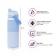 Термопляшка 750 мл сталева 2в1 Kambukka Dupla Insulated блакитний - 11-10006 Термопляшка 750 мл сталева 2в1 Kambukka Dupla Insulated блакитний - 11-10006