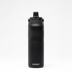 Термопляшка 1 л сталева 2в1 Kambukka Dupla Insulated чорний - 11-10007 Термопляшка 1 л сталева 2в1 Kambukka Dupla Insulated чорний - 11-10007