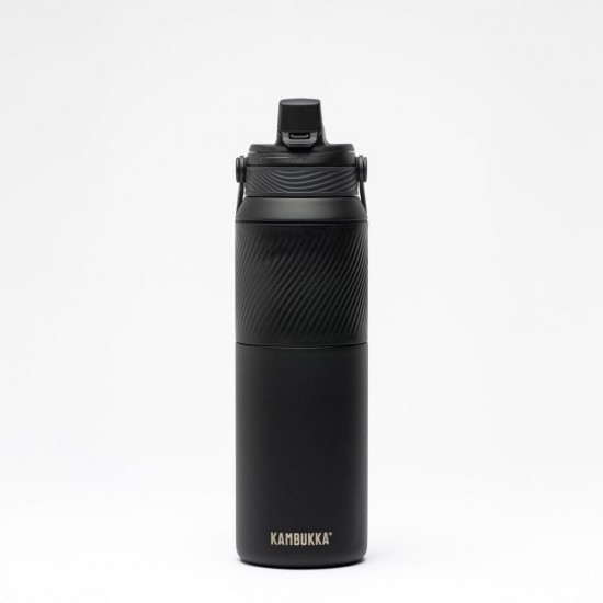 Термопляшка 1 л сталева 2в1 Kambukka Dupla Insulated чорний - 11-10007 Термопляшка 1 л сталева 2в1 Kambukka Dupla Insulated чорний - 11-10007
