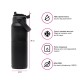 Термопляшка 1 л сталева 2в1 Kambukka Dupla Insulated чорний - 11-10007 Термопляшка 1 л сталева 2в1 Kambukka Dupla Insulated чорний - 11-10007