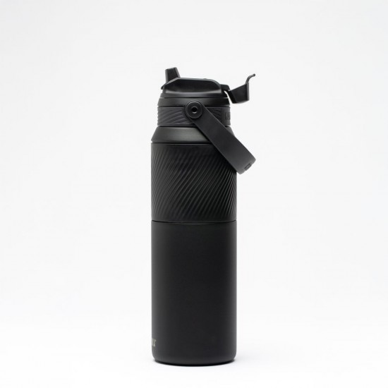 Термопляшка 1 л сталева 2в1 Kambukka Dupla Insulated чорний - 11-10007 Термопляшка 1 л сталева 2в1 Kambukka Dupla Insulated чорний - 11-10007