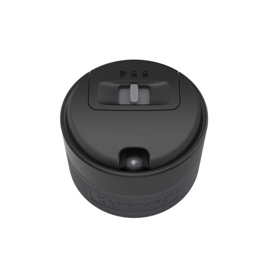 Термокружка 500 мл сталева Kambukka Etna, вакуумна чорний матовий - 11-01053