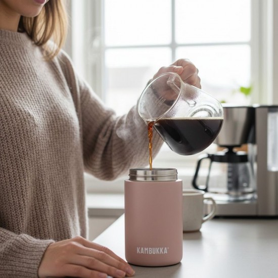 Термокружка 300 мл сталева Kambukka Etna, вакуумна мокко - 11-01062 Термокружка 300 мл сталева Kambukka Etna, вакуумна мокко - 11-01062