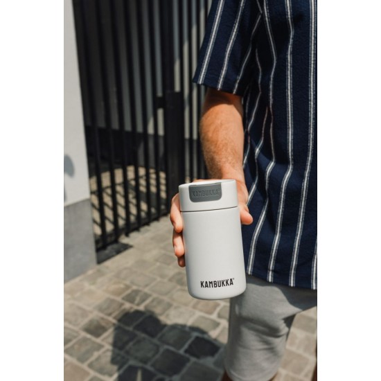 Термокружка 300 мл сталева Kambukka Olympus, вакуумна білий - 11-02026