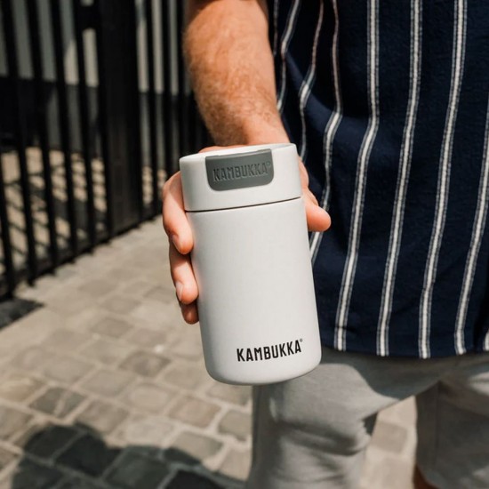 Термокружка 300 мл сталева Kambukka Olympus, вакуумна білий - 11-02026