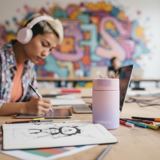 Термокружка 300 мл сталева Kambukka Olympus, вакуумна пудрово-рожевий - 11-02031 Термокружка 300 мл сталева Kambukka Olympus, вакуумна пудрово-рожевий - 11-02031