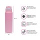 Термопляшка 1 л сталева Kambukka Elton Insulated, вакуумна рожевий - 11-03039 Термопляшка 1 л сталева Kambukka Elton Insulated, вакуумна рожевий - 11-03039