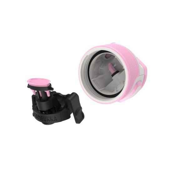 Термопляшка 1 л сталева Kambukka Elton Insulated, вакуумна рожевий - 11-03039