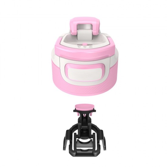 Термопляшка 1 л сталева Kambukka Elton Insulated, вакуумна рожевий - 11-03039