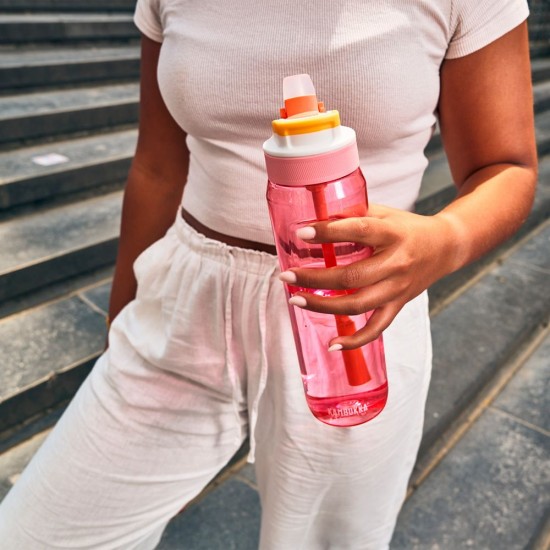 Пляшка для води 1 л тританова Kambukka Lagoon рожевий - 11-04055