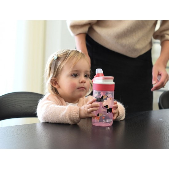 Пляшка для води 400 мл тританова Kambukka Lagoon рожевий - 11-04056