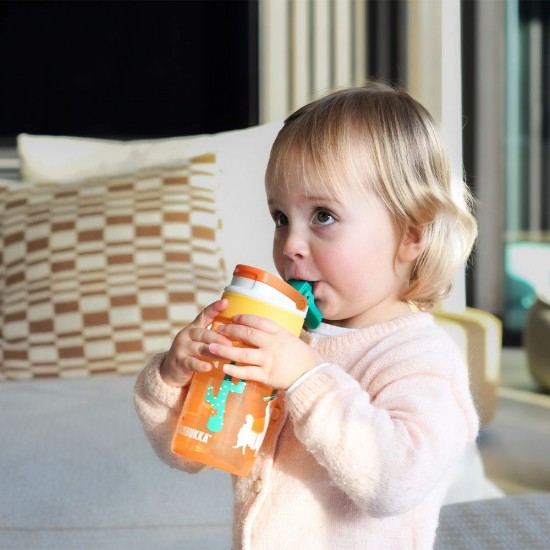 Пляшка для води 400 мл тританова Kambukka Lagoon жовтий/помаранчевий - 11-04057 Пляшка для води 400 мл тританова Kambukka Lagoon жовтий/помаранчевий - 11-04057