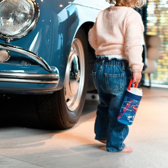 Пляшка для води 400 мл тританова Kambukka Lagoon синій/жовтий/червоний - 11-04059 Пляшка для води 400 мл тританова Kambukka Lagoon синій/жовтий/червоний - 11-04059