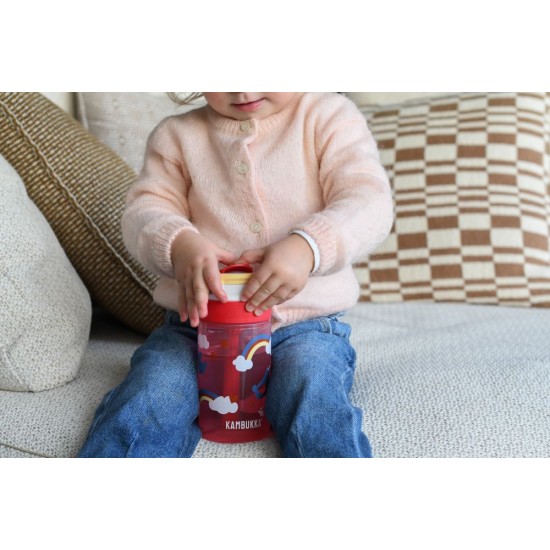 Пляшка для води 400 мл тританова Kambukka Lagoon рожевий - 11-04060