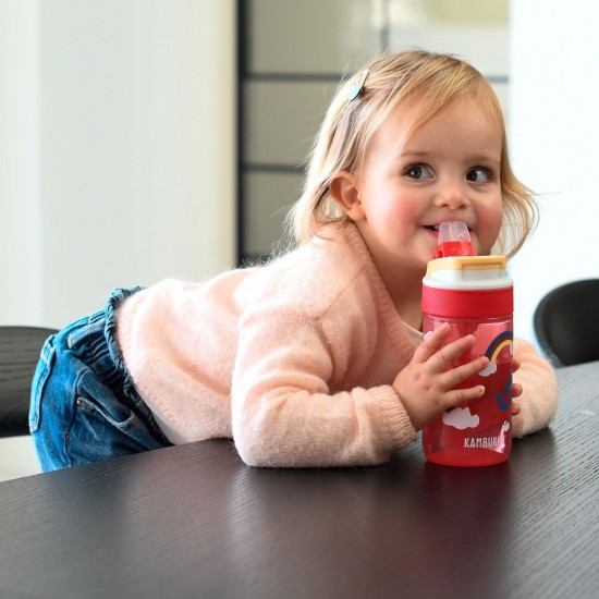 Пляшка для води 400 мл тританова Kambukka Lagoon рожевий - 11-04060 Пляшка для води 400 мл тританова Kambukka Lagoon рожевий - 11-04060