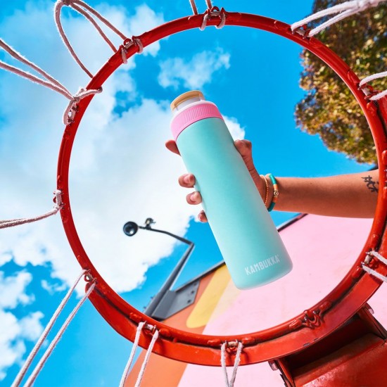 Термопляшка 600 мл сталева Kambukka Lagoon Insulated, вакуумна м'ятний - 11-04063 Термопляшка 600 мл сталева Kambukka Lagoon Insulated, вакуумна м'ятний - 11-04063