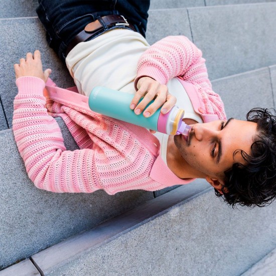 Термопляшка 600 мл сталева Kambukka Lagoon Insulated, вакуумна м'ятний - 11-04063 Термопляшка 600 мл сталева Kambukka Lagoon Insulated, вакуумна м'ятний - 11-04063