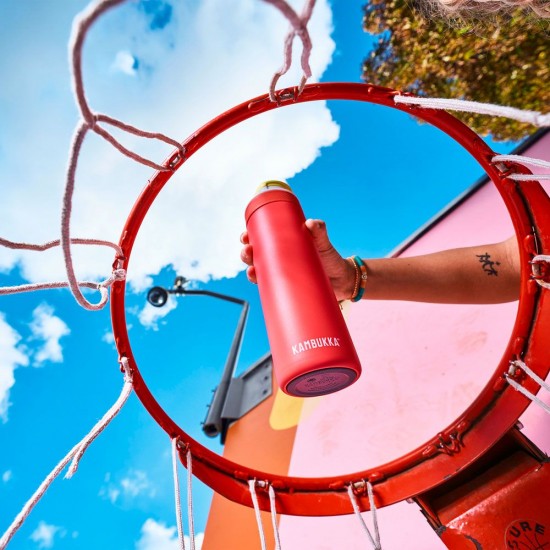 Термопляшка 600 мл сталева Kambukka Lagoon Insulated, вакуумна кораловий - 11-04064 Термопляшка 600 мл сталева Kambukka Lagoon Insulated, вакуумна кораловий - 11-04064