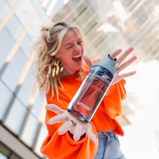 Пляшка для води 500 мл тританова Kambukka Reno сірий - 11-05024