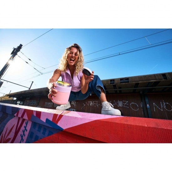 Термос для їжі 600 мл сталевий Kambukka Bora, вакуумний блідо-рожевий - 11-06015 Термос для їжі 600 мл сталевий Kambukka Bora, вакуумний блідо-рожевий - 11-06015