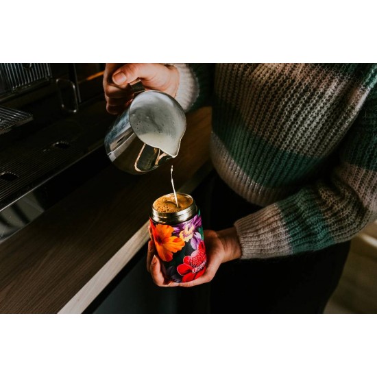 Термокружка 300 мл сталева Kambukka Etna, вакуумна графіт/мультикольоровий - 11-01041