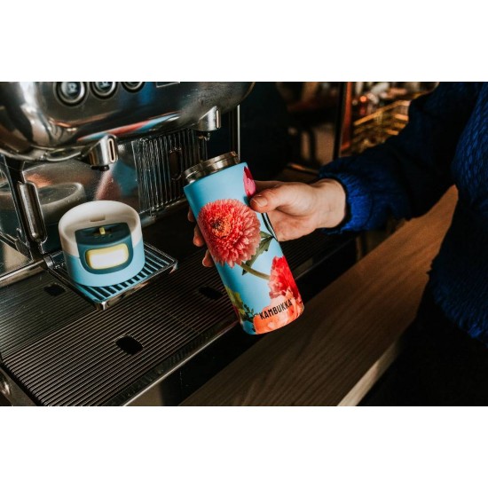 Термокружка 500 мл сталева Kambukka Etna, вакуумна небесно-блакитний - 11-01044