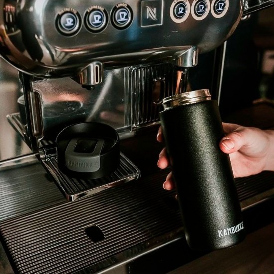 Термокружка 500 мл сталева Kambukka Olympus, вакуумна чорний - 11-02016