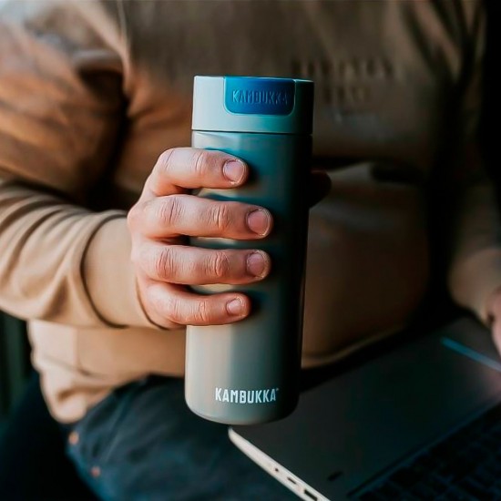 Термокружка 500 мл сталева Kambukka Olympus, вакуумна синьо-сірий - 11-02017 Термокружка 500 мл сталева Kambukka Olympus, вакуумна синьо-сірий - 11-02017