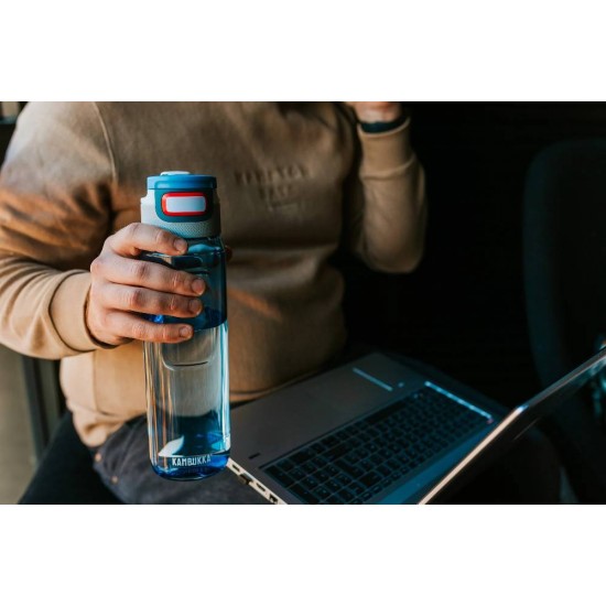 Пляшка для води 1 л тританова Kambukka Elton сизий - 11-03030