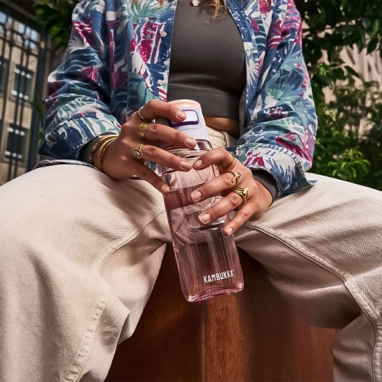 Пляшка для води 750 мл тританова Kambukka Elton пастельно-рожевий - 11-03032 Пляшка для води 750 мл тританова Kambukka Elton пастельно-рожевий - 11-03032