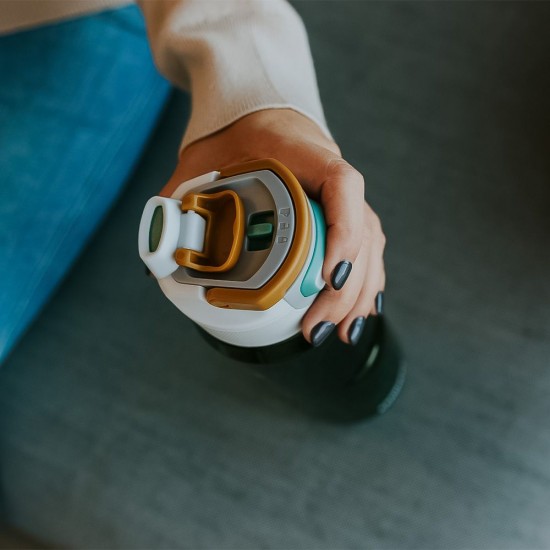 Пляшка для води 1 л тританова Kambukka Elton темно-зелений - 11-03033