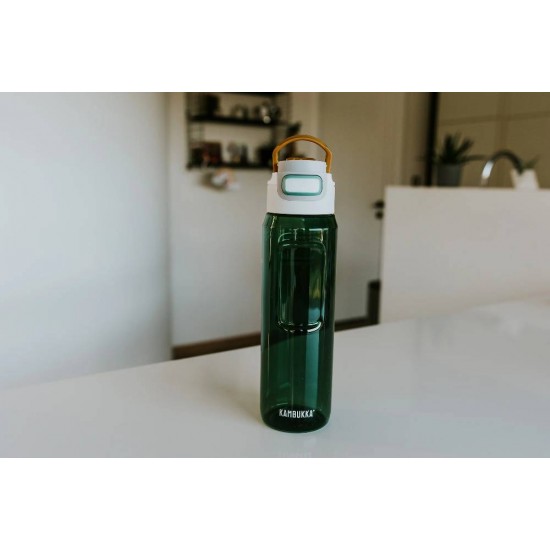 Пляшка для води Kambukka Elton, тританова, 1000 мл темно-зелений - 11-03033