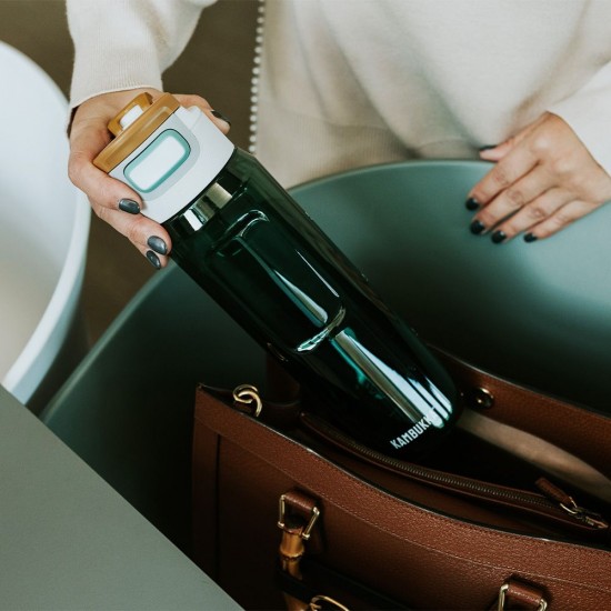 Пляшка для води 1 л тританова Kambukka Elton темно-зелений - 11-03033