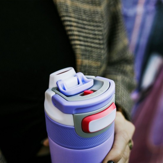 Термопляшка 600 мл сталева Kambukka Elton Insulated, вакуумна лавандовий - 11-03034