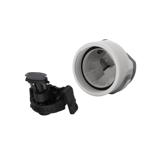 Термопляшка 600 мл сталева Kambukka Elton Insulated, вакуумна біла крейда - 11-03035