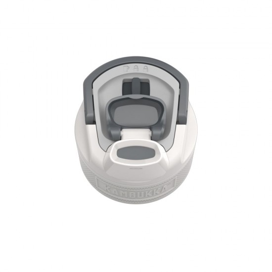 Термопляшка 600 мл сталева Kambukka Elton Insulated, вакуумна біла крейда - 11-03035