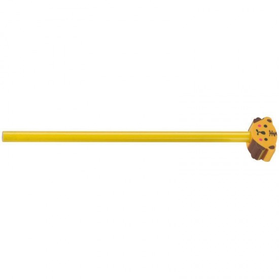 Олівець з гумкою жовтий - 1062008