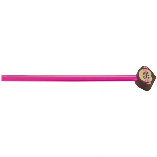 Олівець з гумкою рожевий - 1062011