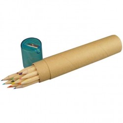 Олівці кольорові Macma з точилкою,12 шт коричневий - 1182401