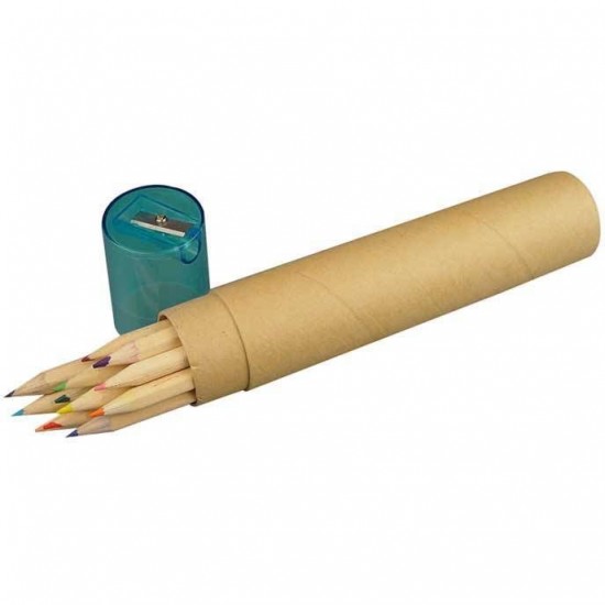 Олівці кольорові Macma з точилкою,12 шт коричневий - 1182401