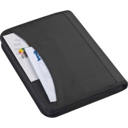 Папка для документів А4 Macma PU з блокнотом чорний - 2101103