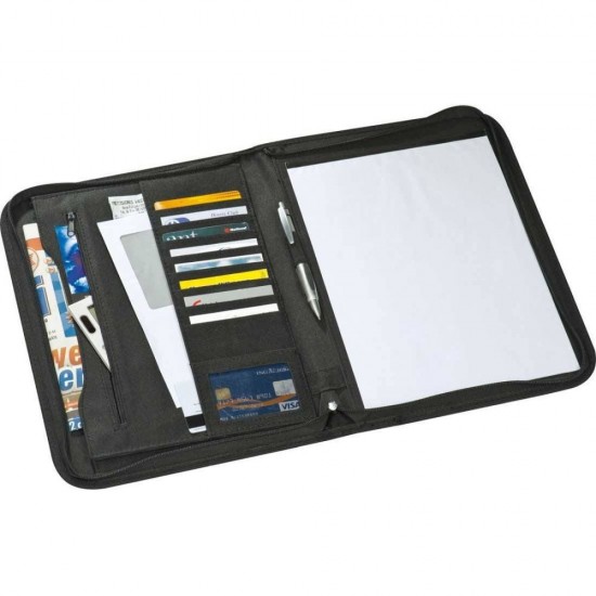 Папка для документів А4 Macma PU з блокнотом чорний - 2101103