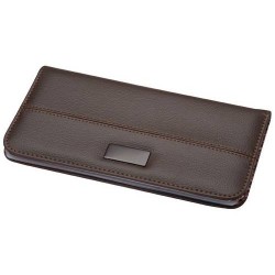 Візитниця шкіряна Macma коричневий - 2794101