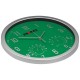 Годинники з термометром і гігрометром зелений - 4123809