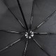 Парасоля складана автоматична Line Art Light, з підсвічуванням чорний - 45550-3