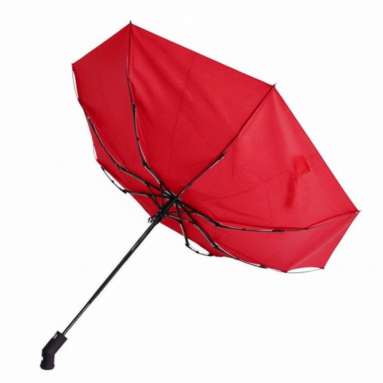 Парасоля складана автоматична Line Art Light, з підсвічуванням червоний - 45550-5 Парасоля складана автоматична Line Art Light, з підсвічуванням червоний - 45550-5